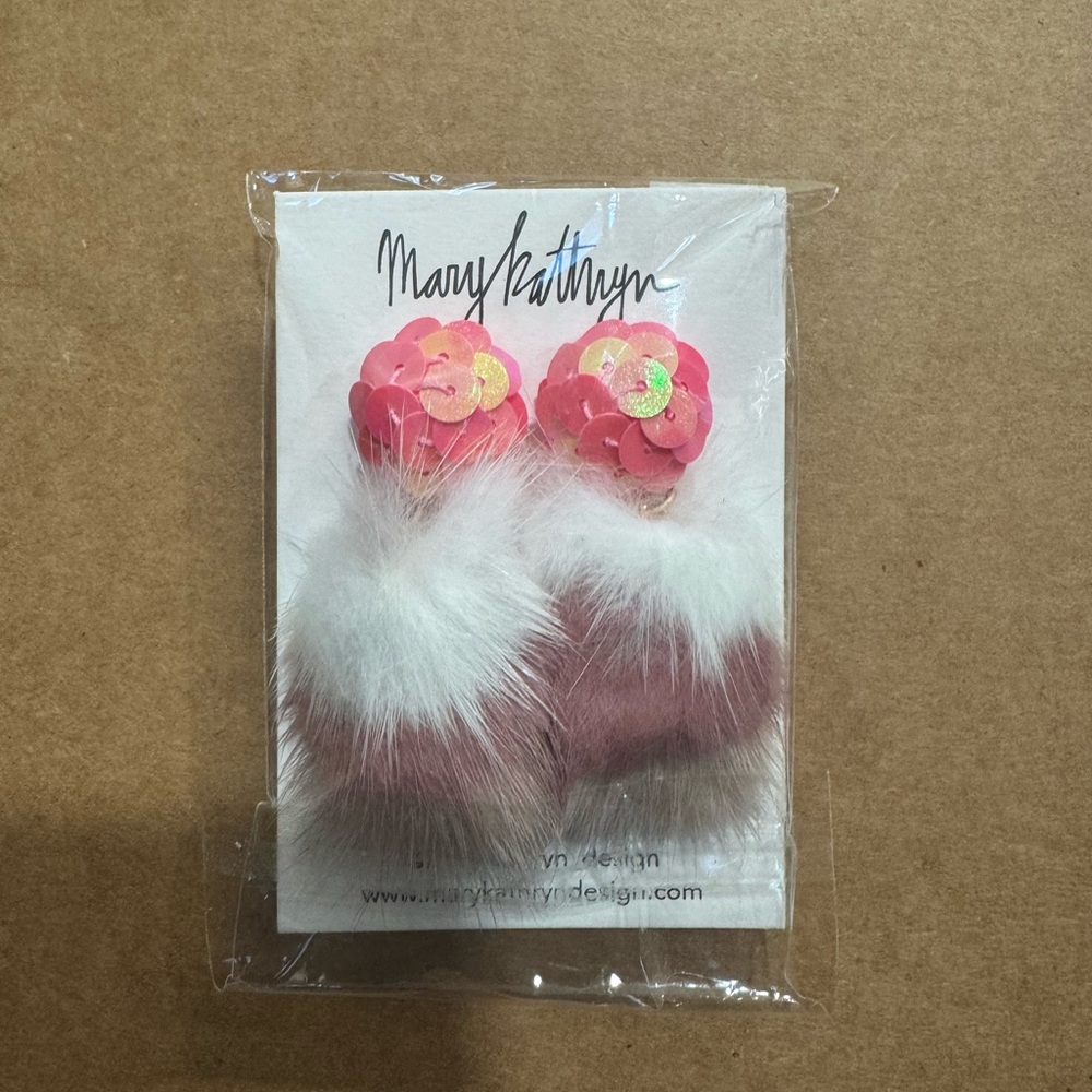 Mary Kathryn new earrings